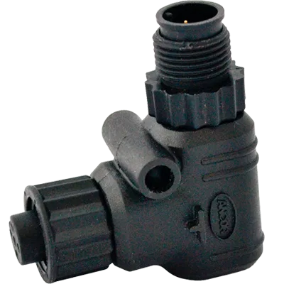 270108 – ANCOR Marine Network Cable Connector, For Installing Connector Between Two Cable NMEA 2000 90 Deg Elbow Conn...